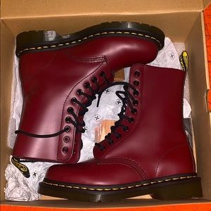 brand new dr marten boots for women